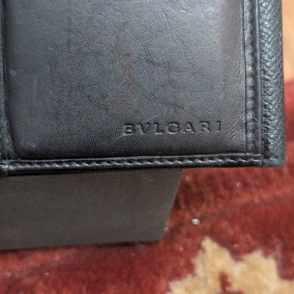 Bulgari Black Leather Clutch - Picture 5 of 8